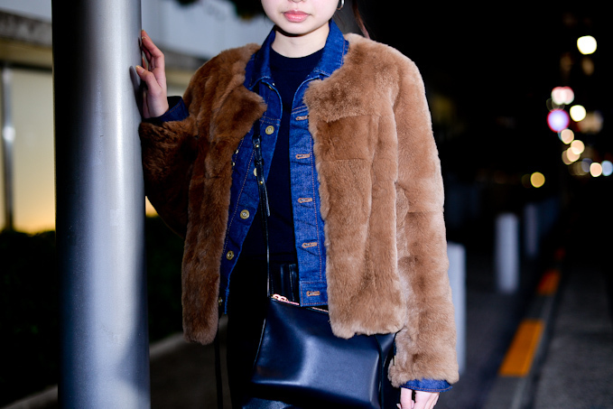 若原 麗子さん - オープニングセレモニー(OPENING CEREMONY)、メゾン キツネ(Maison Kitsuné)｜青山・表参道ストリートスナップ3