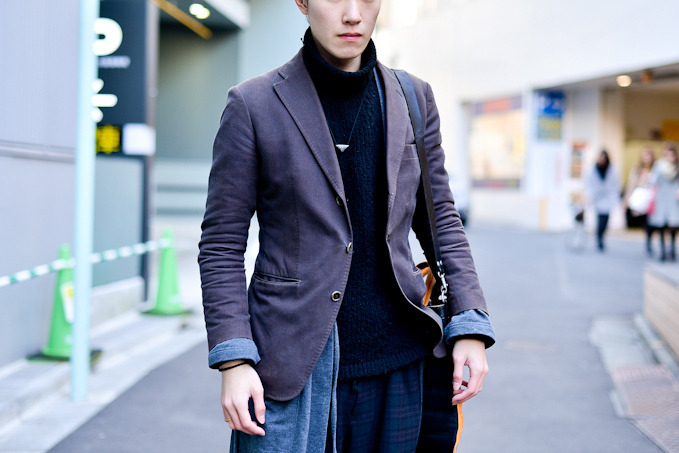 黒木 契吾さん - 古着(ユーズド)(USED)、ヨウジヤマモト(Yohji Yamamoto)｜原宿ストリートスナップ - 写真3