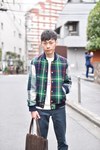 檜森 翔斗さん - メゾン キツネ(Maison Kitsuné)、カルヴェン(CARVEN)｜原宿ストリートスナップ10