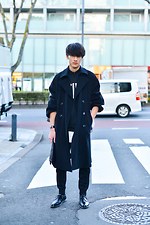 井上 樹さん - ドレスドアンドレスド(DRESSEDUNDRESSED)、バレンシアガ(BALENCIAGA)｜原宿ストリートスナップ2