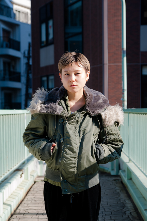 ホソミ マイさん - 古着(ユーズド)(USED)、コンバース(CONVERSE)｜渋谷ストリートスナップ - 写真2