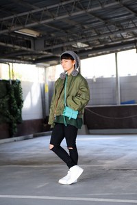 木崎 みほさん - シカゴ(ショップ)(CHICAGO)、古着(ユーズド)(USED)｜原宿ストリートスナップ - 写真1