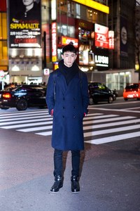 海老原 拓弥さん - エイチ＆エム(H&M)、ラルフ ローレン(Ralph Lauren)｜渋谷ストリートスナップ - 写真1