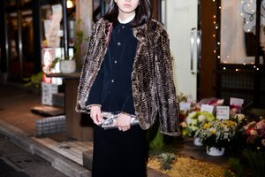 あやみさん - ヴィンテージ(vintage)、トリコ ・コム デ ギャルソン(trict COMME des GARÇONS)｜原宿ストリートスナップ - 写真3