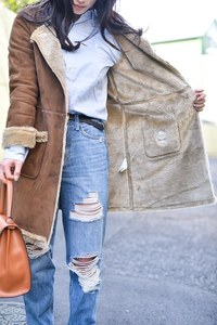 三村 朱里さん - ビームス(BEAMS)、ラルフ ローレン(Ralph Lauren)｜原宿ストリートスナップ - 写真4