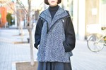 うめさん - ヨウジヤマモト(Yohji Yamamoto)、無印良品(MUJI)｜原宿ストリートスナップ3