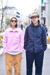 山野 未結 / 牛田 祐輔さん - パタゴニア(Patagonia)、カーハート(CARHARTT)｜原宿ストリートスナップ2