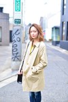 萱 みさきさん - ハリス(Harriss)、ユニクロ(UNIQLO)｜青山・表参道ストリートスナップ2