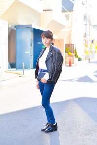 北本 千里さん - 古着(ユーズド)(USED)、リリー ブラウン(LILY BROWN)｜青山・表参道ストリートスナップ - 写真1