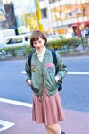 植村 麻由さん - トーガ(TOGA)、ユニクロ(UNIQLO)｜原宿ストリートスナップ2