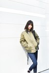 稗田 ありささん - 古着(ユーズド)(USED)、アメリカンアパレル(American Apparel)｜原宿ストリートスナップ1