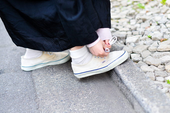 コニーさん - コム デ ギャルソン(COMME des GARÇONS)、ヴァンズ(Vans)｜原宿ストリートスナップ - 写真5