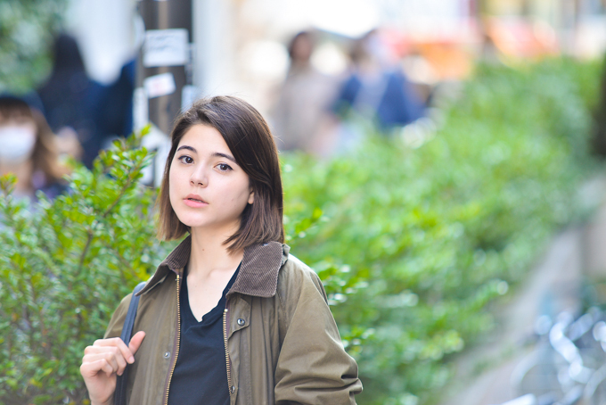 加納 みずきさん - バブアー(Barbour)、トップショップ(TOPSHOP)｜原宿ストリートスナップ6