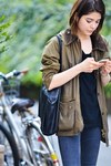 加納 みずきさん - バブアー(Barbour)、トップショップ(TOPSHOP)｜原宿ストリートスナップ3