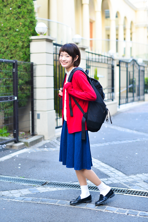 野田 侑希さん - フレッドペリー(FRED PERRY)、カスタネ(Kastane)｜青山・表参道ストリートスナップ - 写真1