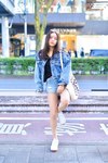 栗山 遥さん - 古着(ユーズド)(USED)、マウジー(MOUSSY)｜原宿ストリートスナップ1