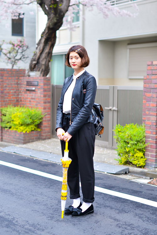 加藤 まり子さん - ザラ(ZARA)、グースィー(goocy)｜青山・表参道ストリートスナップ - 写真1