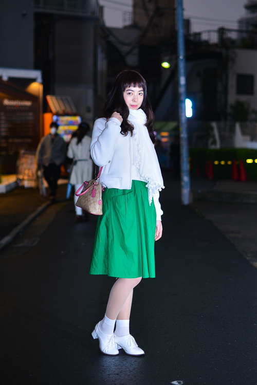 菊池 真里亜さん - ミスティウーマン(mysty woman)、コーチ(COACH)｜原宿ストリートスナップ1