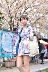 木下 幸さん - ジェラート ピケ(gelato pique)、ユニクロ(UNIQLO)｜原宿ストリートスナップ - 写真3