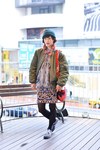 石原 翠さん - 古着(ユーズド)(USED)、ザラ(ZARA)｜原宿ストリートスナップ1