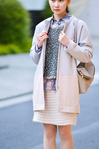 則武 はるこさん - ウエムロ ムネノリ(uemulo munenoli)、アーチェロ(aacero)｜青山・表参道ストリートスナップ - 写真3