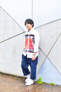 皆川 直紀さん - ミハラ ヤスヒロ(MIHARA YASUHIRO)、ロンジン(LONGINES)｜青山・表参道ストリートスナップ - 写真1