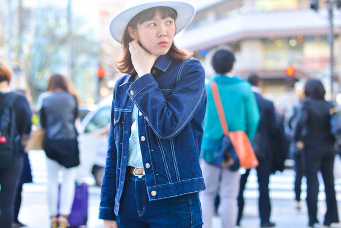 濱田 莉乃さん - リーバイス(Levi's)、ユニクロ(UNIQLO)｜原宿ストリートスナップ - 写真4