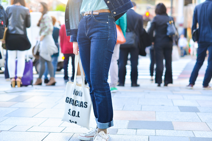 濱田 莉乃さん - リーバイス(Levi's)、ユニクロ(UNIQLO)｜原宿ストリートスナップ - 写真5