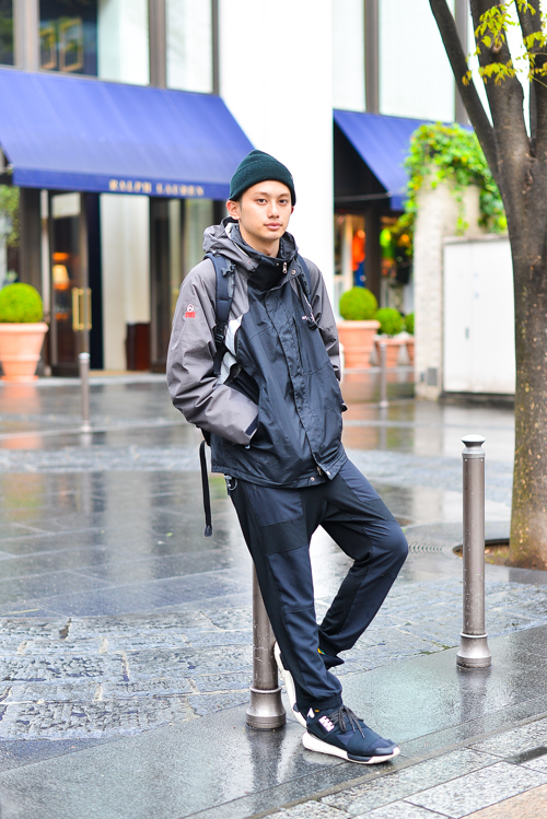 内原 達也さん - ザ・ノース・フェイス(THE NORTH FACE)、ワイスリー(Y-3)｜原宿ストリートスナップ - 写真1