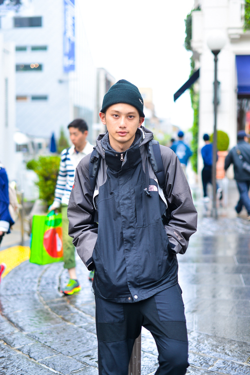 内原 達也さん - ザ・ノース・フェイス(THE NORTH FACE)、ワイスリー(Y-3)｜原宿ストリートスナップ - 写真2