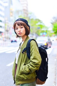 牧山 ジュンナさん - マウジー(MOUSSY)、ニコアンド(niko and ...)｜原宿ストリートスナップ - 写真3