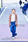 眞鍋 都さん - スライ(SLY)、マウジー(MOUSSY)｜渋谷ストリートスナップ1