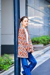 眞鍋 都さん - スライ(SLY)、マウジー(MOUSSY)｜渋谷ストリートスナップ3