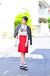 小林 加奈子さん - 古着(ユーズド)(USED)、ヴァンズ(Vans)｜青山・表参道ストリートスナップ1