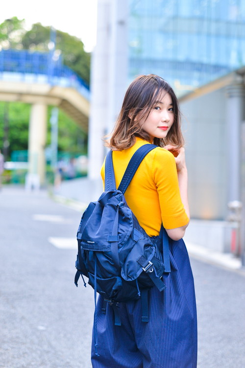 則武 はるこさん - トップショップ(TOPSHOP)、ジャックムス(JACQUEMUS)｜原宿ストリートスナップ - 写真8