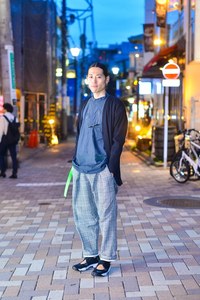 山田 和弘さん - クリストフ ルメール(CHRISTOPHE LEMAIRE)、ナイキ(NIKE)｜原宿ストリートスナップ - 写真1