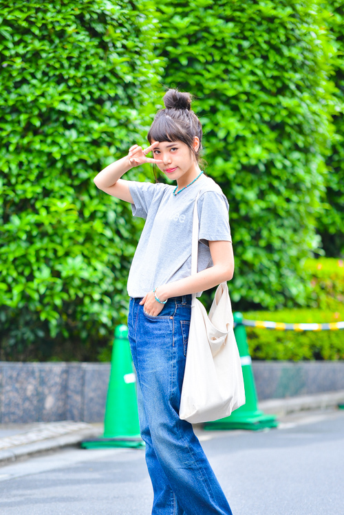 犬伏 舞さん - リー(Lee)、リーバイス(Levi's)｜原宿ストリートスナップ - 写真2