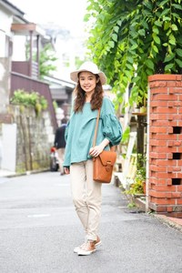 外山 美紀子さん - キャピタル(KAPITAL)、ザラ(ZARA)｜原宿ストリートスナップ - 写真1