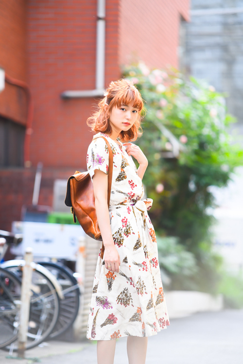 阿部 朱梨さん - 古着(ユーズド)(USED)、アナザーエディション(Another Edition)｜原宿ストリートスナップ - 写真2