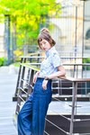 植村 麻由さん - カルヴェン(CARVEN)、オープニングセレモニー(OPENING CEREMONY)｜青山・表参道ストリートスナップ2