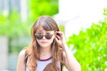 横地 祐子さん - ジュンコ コシノ(JUNKO KOSHINO)、チャールズ＆キース(Charles & Keith)｜青山・表参道ストリートスナップ8