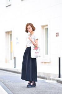 萱 みさきさん - ジーナシス(JEANASIS)、ドクターマーチン(Dr. Martens)｜原宿ストリートスナップ - 写真1