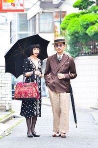 阿部 高大 / 佐藤 久代さん - ラルフ ローレン(Ralph Lauren)、ヴィンテージ(vintage)｜原宿ストリートスナップ - 写真1