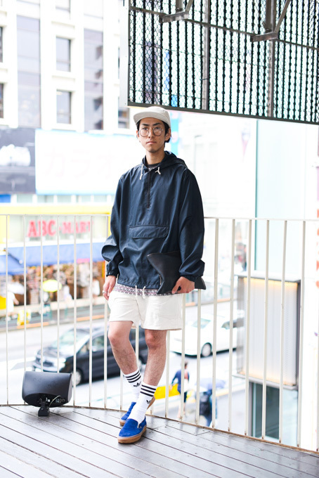 山岡 史暉さん - ステューシー(STÜSSY)、ソーイ(soe)｜原宿ストリートスナップ - 写真1