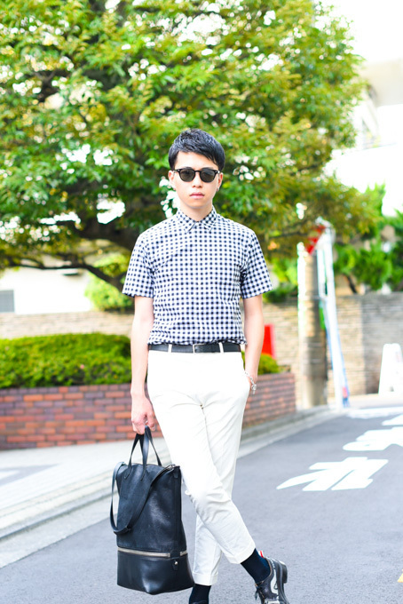 小川 大貴さん - ユナイテッドアローズ(UNITED ARROWS)、ジル サンダー(JIL SANDER)｜原宿ストリートスナップ2