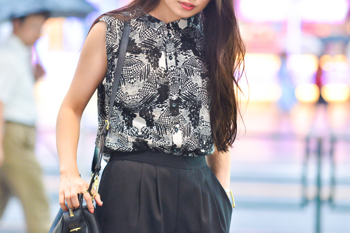 西田 美佳さん - 古着(ユーズド)(USED)、ビューティー＆ユース ユナイテッドアローズ(BEAUTY&YOUTH UNITED ARROWS)｜原宿ストリートスナップ3