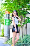 川邊 早織さん - 古着(ユーズド)(USED)、アース ミュージック＆エコロジー(earth music&ecology)｜原宿ストリートスナップ2