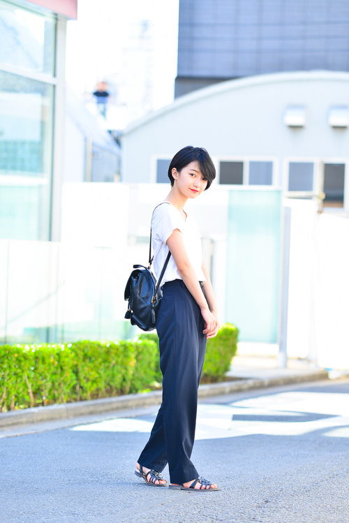 梅村 奈央さん - ユニクロ(UNIQLO)、ジル サンダー(JIL SANDER)｜原宿ストリートスナップ - 写真2