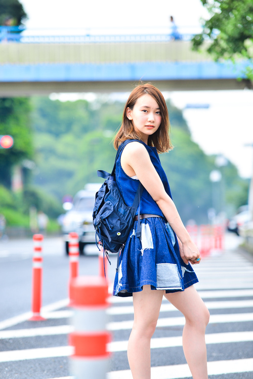 則武 はるこさん - ザラ(ZARA)、古着(ユーズド)(USED)｜原宿ストリートスナップ - 写真3