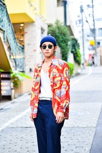 矢田貝 貴之さん - ヴィンテージ(vintage)、ヘインズ(Hanes)｜原宿ストリートスナップ - 写真2